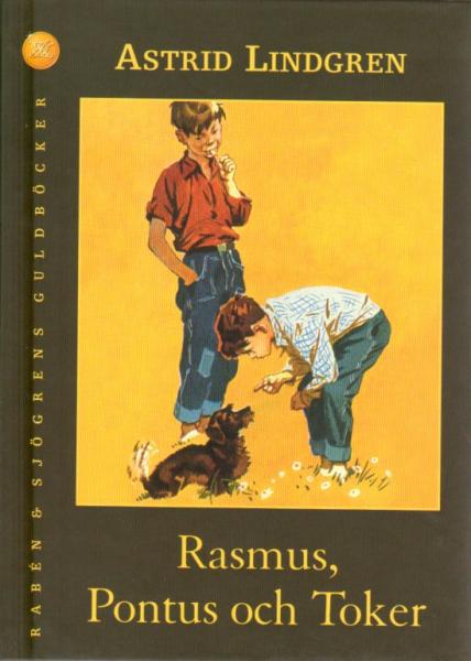 Astrid Lindgren book Swedish - Rasmus Pontus och Toker